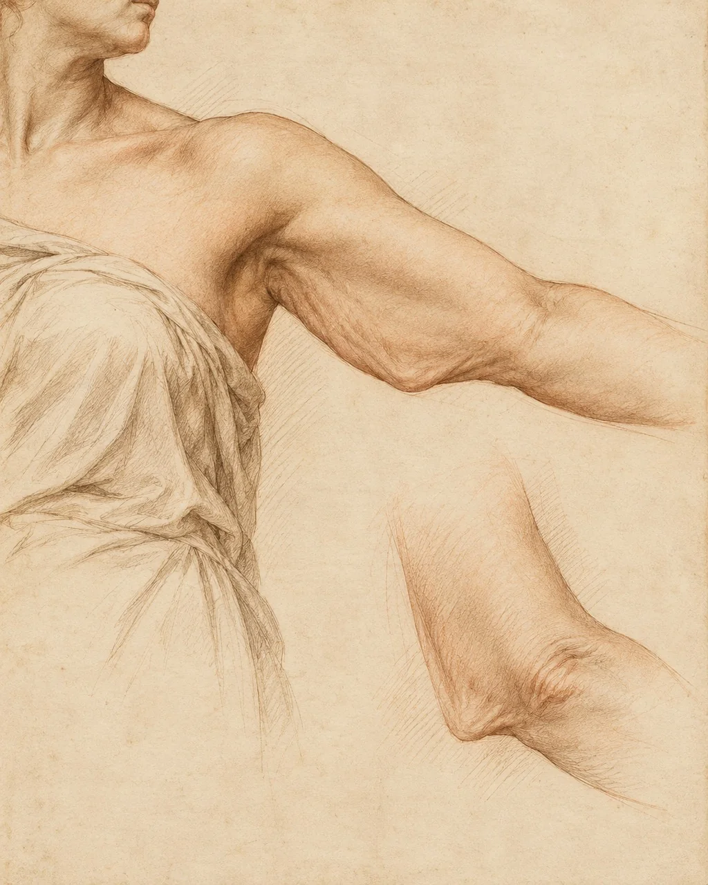 Studio illustrativo per Lifting delle braccia