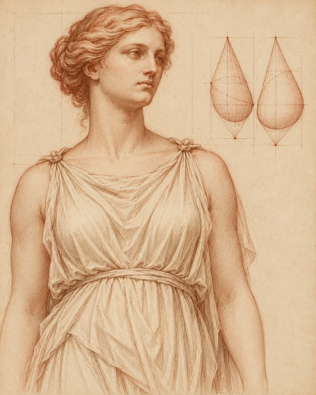 Studio illustrativo per Mammella tuberosa